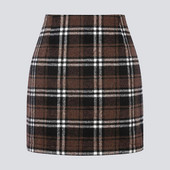 2024 Elegáns miniszoknyák női nyári szexi kockás magas derekú csípő szoknya női őszi divat Irodai viselet faldas para mujeres