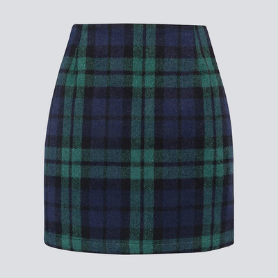 2024 Elegáns miniszoknyák női nyári szexi kockás magas derekú csípő szoknya női őszi divat Irodai viselet faldas para mujeres