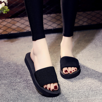 Női papucsok kültéri könnyű súlyú menő cipők női lapos flip-flop rózsaszín csúszásmentes alap otthoni szandálok csúszdák Zapatillas Mujer