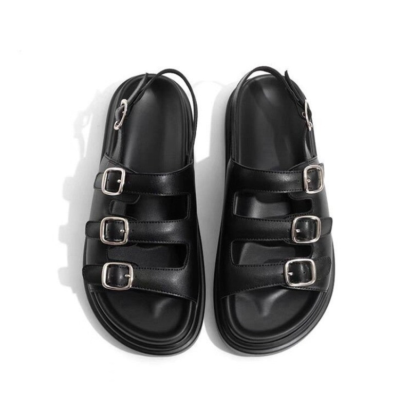 2024 Nyári Wedge Platform Szandálok Divat Retro Romen Strandcipők Női Alkalmi Peep Toe Puha Kényelmes Sandalias De Mujer