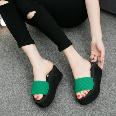 Házi papucsok emelvényes cipők alacsony csúszdák nyári klumpák női gumi papucsok éken Pantofle strand hawaii 2024 Róma