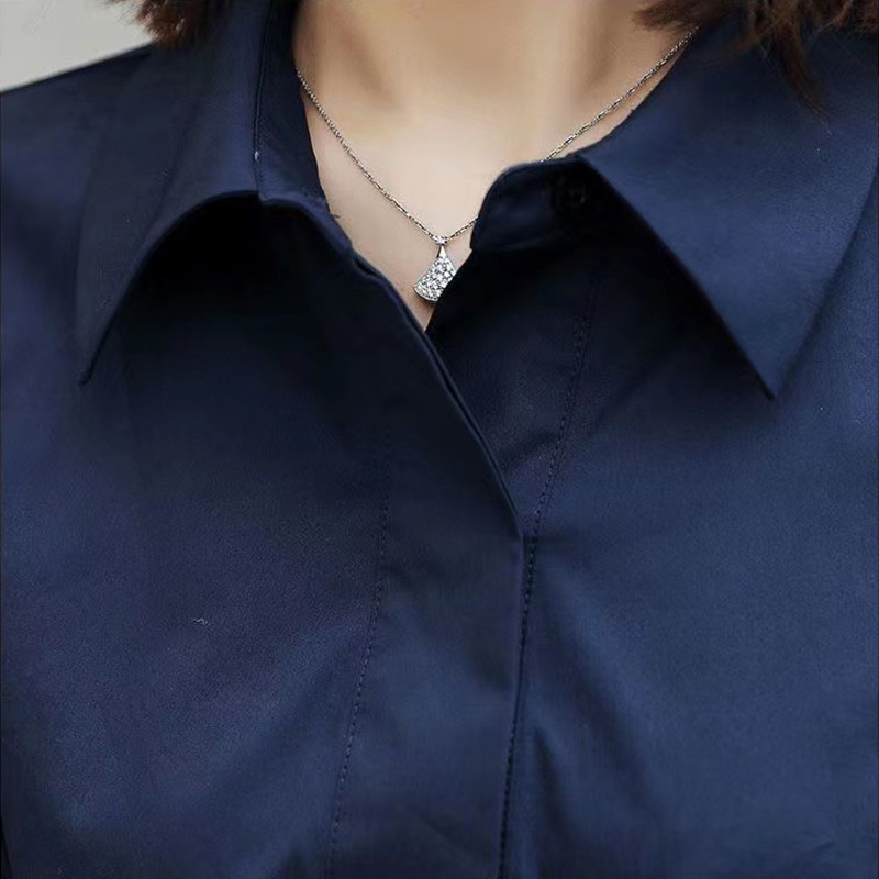 Tavaszi őszi szolid, elegáns divatos, elegáns női ruha, fél ujjú, esztétikus, alkalmi Vestidos De Fiesta sötétkék koreai köntös