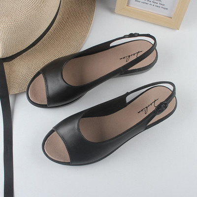 Női új PVC divatos, lapos nyári alkalmi egyszínű női cipők strand halszandálok