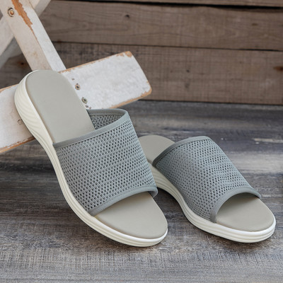 Szandálok Női Elastic Force nyári cipők Női lapos szandálok Alkalmi beltéri kültéri papucs nyári szandálok strandra Zapatos Mujer