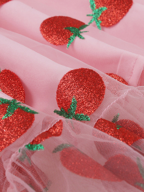 Tonval Sweetheart nyakú eperhálós hosszú női ruhák csomós pántos magas derekú vintage midi hajtogatott parti flitteres ruha