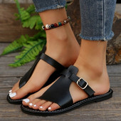 Γυναικείες παντόφλες Καλοκαίρι 2024 Νέα Μόδα με ανοιχτή μύτη, πολυτελή, γυναικεία ίσια παπούτσια για εξωτερικούς χώρους παραλίας μασίφ Γυναικεία Zapatos Mujer