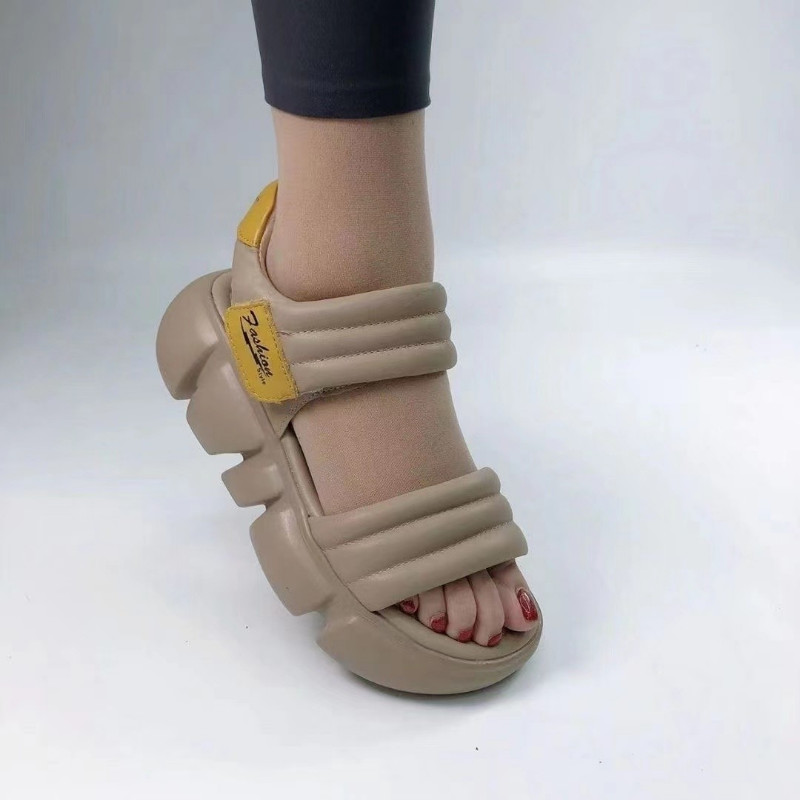 2023 Pantofi de vară pentru femei Peep Toe Fund buretat Sandale pentru femei Sandale sport zilnice Pantofi cu platformă pentru femei Pantofi pentru femei