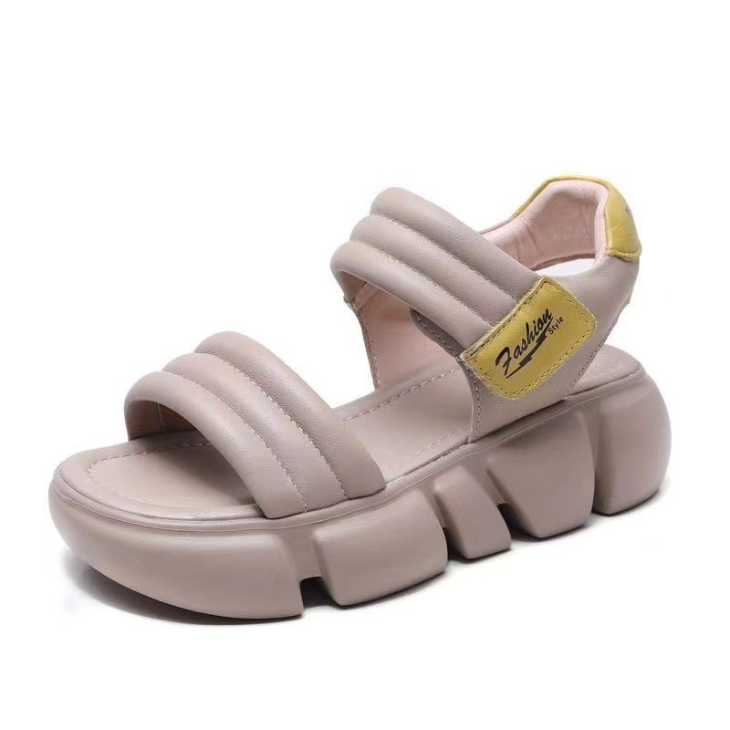 2023 Pantofi de vară pentru femei Peep Toe Fund buretat Sandale pentru femei Sandale sport zilnice Pantofi cu platformă pentru femei Pantofi pentru femei