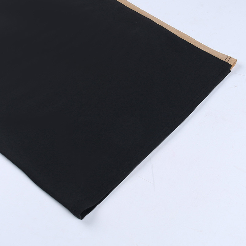 Női divat vállnélküli Bodycon Party Club Streetwear Fekete Midi ruha 2023 Nyári Ruházat Nagykereskedés Vállalkozásoknak YJ22594P