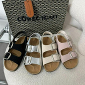 2024 Plajă Vară Pantofi Plati Femei Set Coardă de cânepă Sandale de plajă în aer liber Pantofi ocazionali cu toate potrivirile Sandale pentru femei de dimensiuni mari