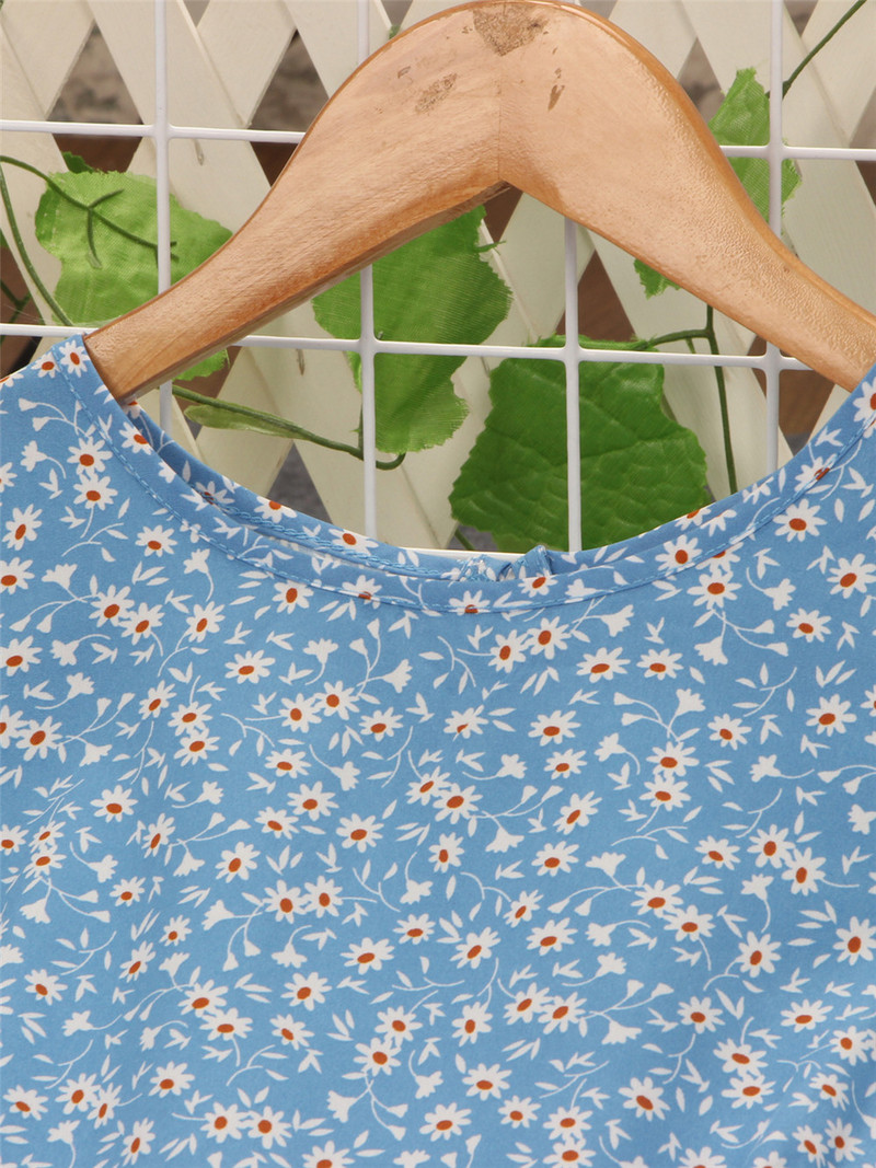 Rochie lungă șic, de vară, retro, pentru femei, cu decolteu în formă de midi, talie înaltă, albastră, șic, pentru modă