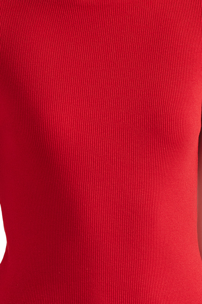 Trendyol Woman/Girl Unifarben Midi Κοντά, Casual Slim fit φορέματα