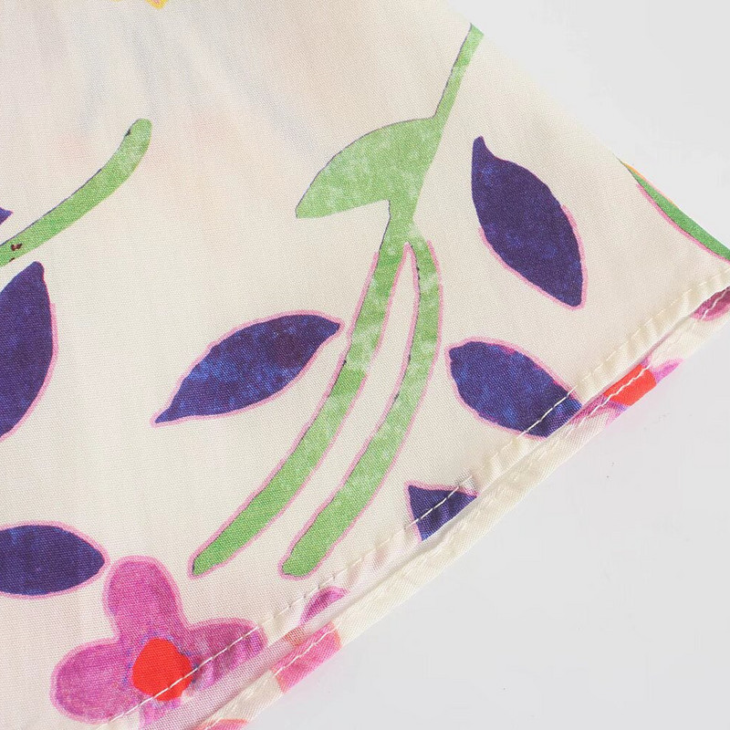 2024ZAR Primăvară/vară Noua modă pentru femei Moda versatilă Casual stil european și american rochie midi imprimată