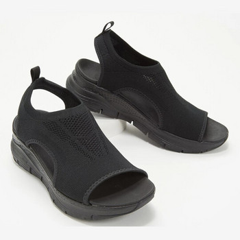 Γυναικεία Παπούτσια Καλοκαίρι 2024 Comfort Casual Αθλητικά Σανδάλια Γυναικεία Σανδάλια Beach Wedge Γυναικεία Σανδάλια Πλατφόρμας Roman Sandals Plus Size