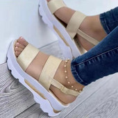 Sandale Femei Pantofi Femei Toc Sandale Cu Platformă Pantofi Vară Sandale Mujer Casual Pantofi Pantofi Pentru Femei Eleganti Livrare Gratuită