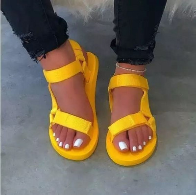 Summer Soft Slip Sandals 2024 Νέα γυναικεία ανθεκτικά σανδάλια Outdoor Casual Beach Shoes Sandalias