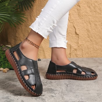 Μαλακή σόλα Mum Γυναικεία πέδιλα Summer Flats Άνετα αντιολισθητικά Loafers μονόχρωμα παπούτσια περπατήματος Sapatenis Feminino