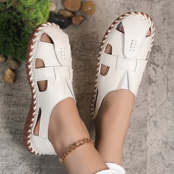 Μαλακή σόλα Mum Γυναικεία πέδιλα Summer Flats Άνετα αντιολισθητικά Loafers μονόχρωμα παπούτσια περπατήματος Sapatenis Feminino