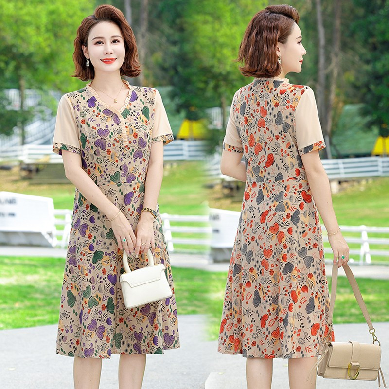 Nouă modă casual 2024 rochii vintage de vară cu decolteu în V, fluture, rochie elegantă de petrecere pentru femei, îmbrăcăminte subțire pentru femei