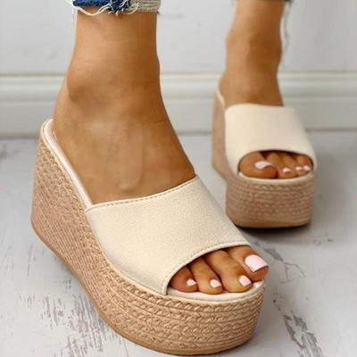BKQU Fashion New Summer Sandale pentru femei Pantofi cu vârf deschis pentru femei Pantofi cu toc înalt Pantofi casual pentru femei Pantofi cu toc înalt