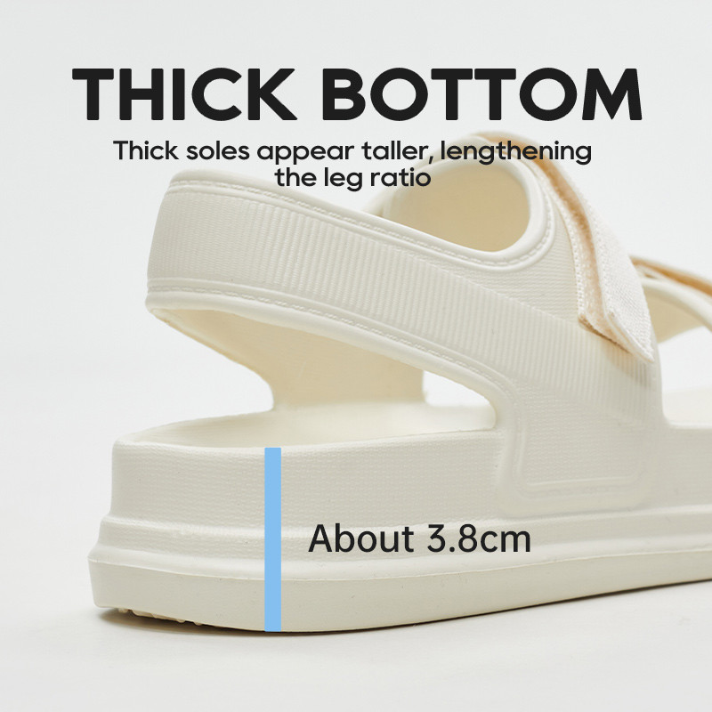 UTUNE naiste patch sandaalid suvised kõrge kontsaga platvormkingad rannas õues EVA slaidid pehme paks tald libisemiskindlad sisesussid