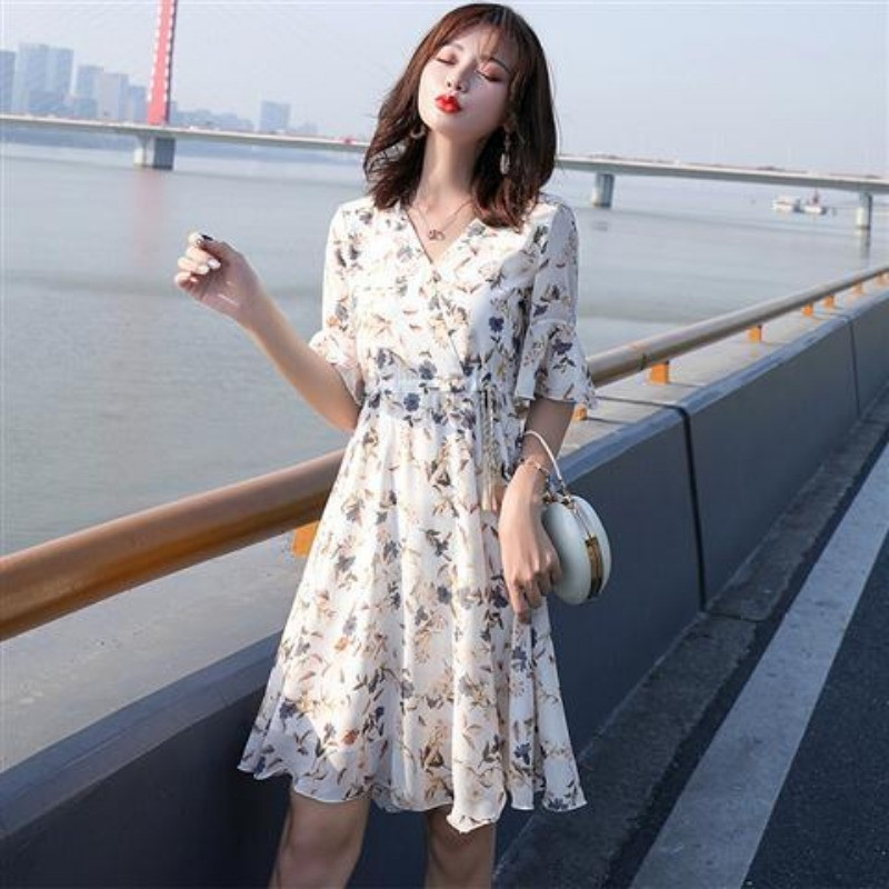 Virágos női ruha Sifon selyem kötszer női ruhák virág szatén Újdonságok a One Pieces Hot Cotton Laose Y2k Curvy XG