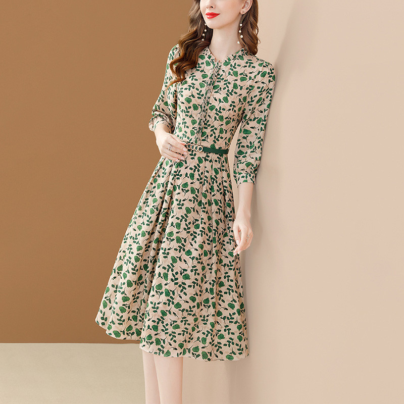 EVNISI šifoonkleit naiste puhvis varrukatega Elegantne Big Swing kevadkleidid õhukesed vööga A-kujulised kleidid naistele peoõhtu Vestidos