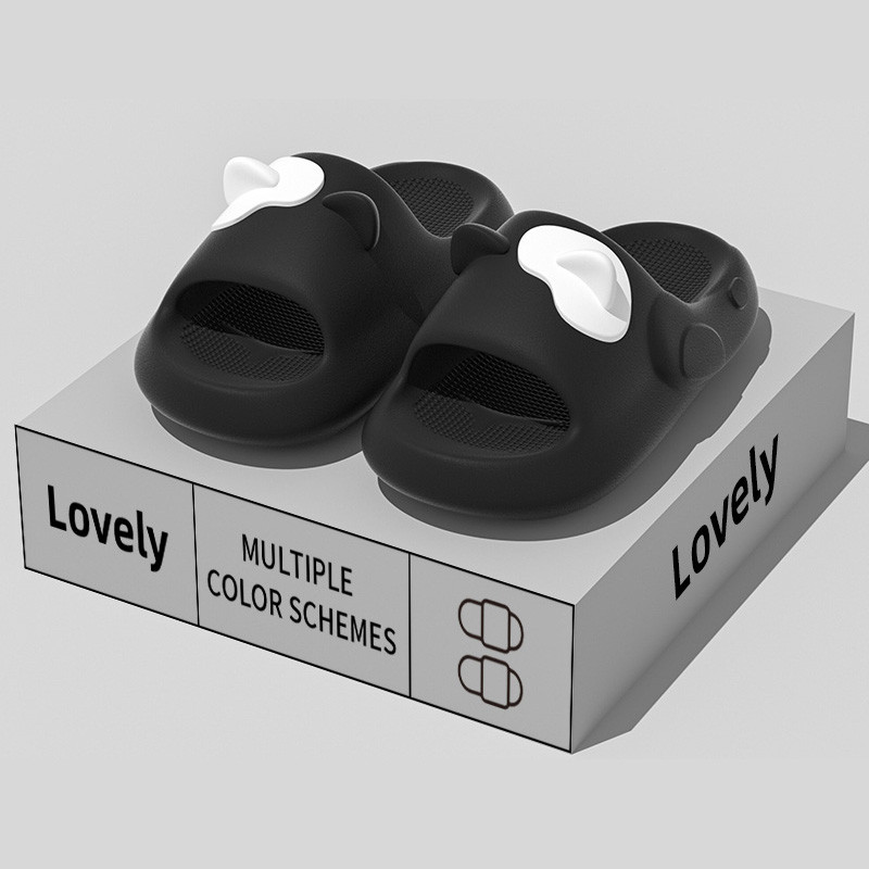 Papuci de casă noi pentru femei pentru pisici Papuci de interior cu patru anotimpuri Pantofi drăguți pentru camera de zi pentru femei Papuci de desene animate confortabili