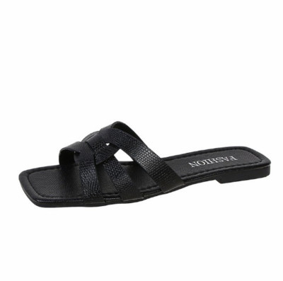 Naiste lamedad sussid 2023, uued suvised sandaalid, moes, rannas slingback plätusid, vabaaja naistele, väljas kandilised varbad Zapatos