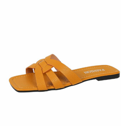 Naiste lamedad sussid 2023, uued suvised sandaalid, moes, rannas slingback plätusid, vabaaja naistele, väljas kandilised varbad Zapatos