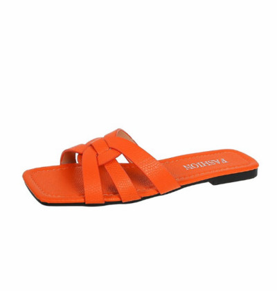 Naiste lamedad sussid 2023, uued suvised sandaalid, moes, rannas slingback plätusid, vabaaja naistele, väljas kandilised varbad Zapatos