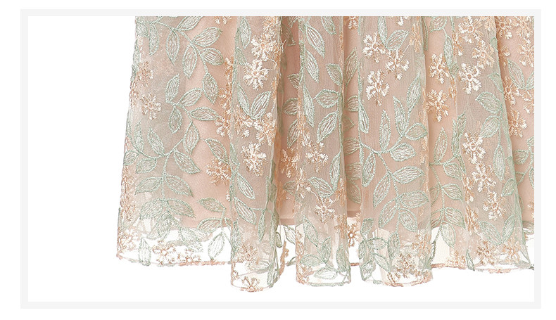 Runway pitsiga tikitud võrkkleit 2021. aasta sügisene naiste pikkade varrukatega lilleline temperament volangidega kontoripidude midikleit