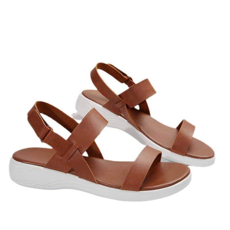 Sandale de damă Sandale ușoare de mers cu alunecare pentru femei de mărime mare Pantofi confortabili de vară pentru femei 2024