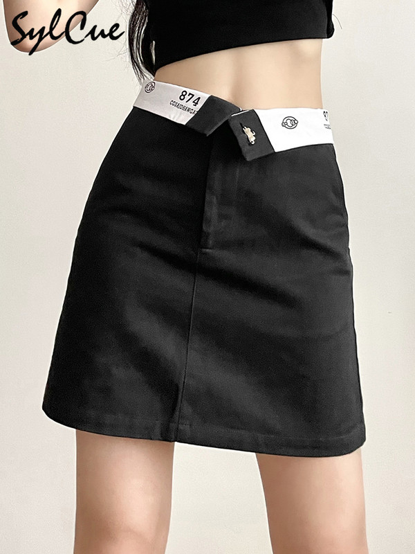 Sylcue All-Match klassikaline vabaaja pendelränne Lihtne seksikas täiskasvanud naiste suvereisid High Street tüdrukule ühevärviline puuseelik