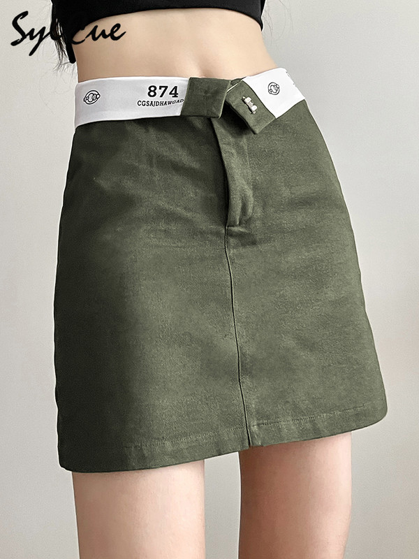 Sylcue All-Match klassikaline vabaaja pendelränne Lihtne seksikas täiskasvanud naiste suvereisid High Street tüdrukule ühevärviline puuseelik