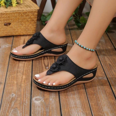 2024-es New Wedge Sandals Női Nyári Divat Platform Strand Sandals Női Flip-flop nagy méretű 36-43 női cipők