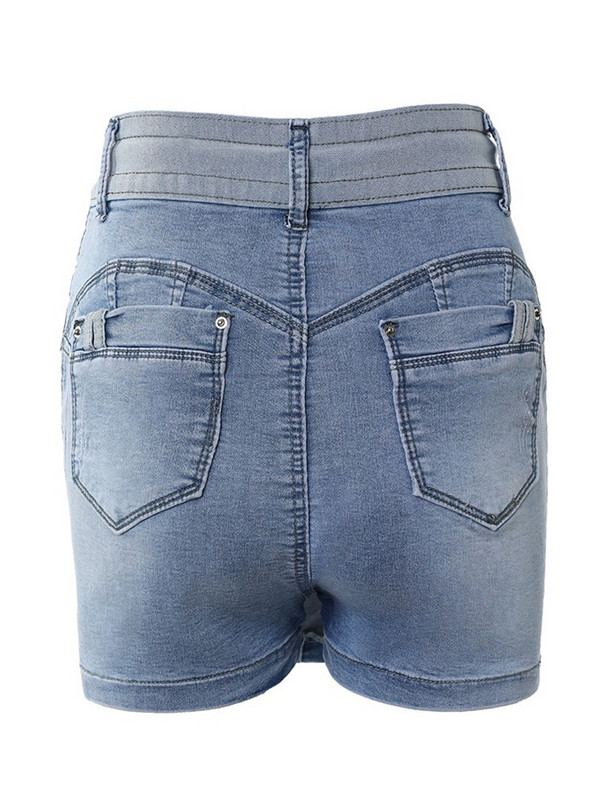 Jauni sieviešu svārki Modes kontrastējošā krāsā ar rāvējslēdzēju, ikdienišķa savilkšanas džinsa svārki