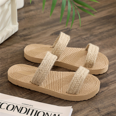 Naised punutud detaili lahtise varba pahkluu rihmaga sandaalid Soliidsed minimalistlikud mugavad sandaalid Kahekordse rihmaga jalatsid Naistele Zapatos
