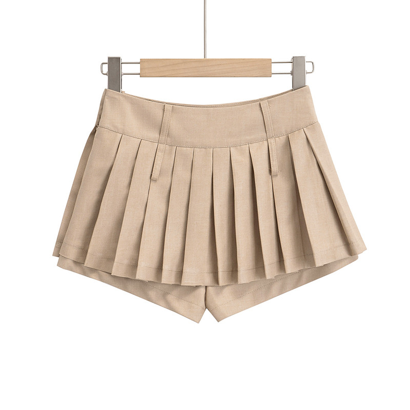 Mini szoknya y2k ruhák kawaii koreai divat szoknyák nőknek hasított fekete mini szoknya rakott mikroszoknya tervezői ruhák kawaii