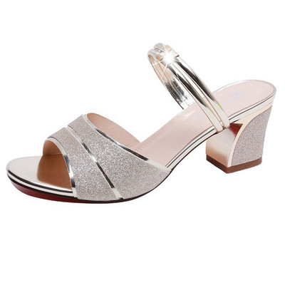 Naised Sandaalid Kingad Sussid Suvine Stiil Kiilud Pumbad Kõrged Kontsad Peep Toe Slip Bling Mood Gladiaator Kingad Naiste Sandaalid