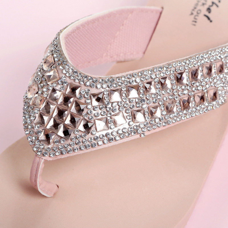 Naiste sandaalid, suvekingad Naiste sussid, kivikiilud, plätud, moekinnitusega varvastega rannajalatsid naistele Dropshipping #23