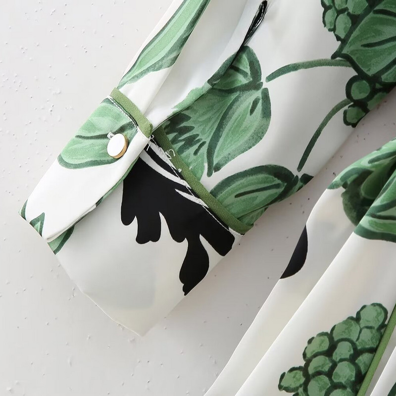 Kevadsuvine naiste moekas uus stiil vöötrükiga särgi stiilis kleit