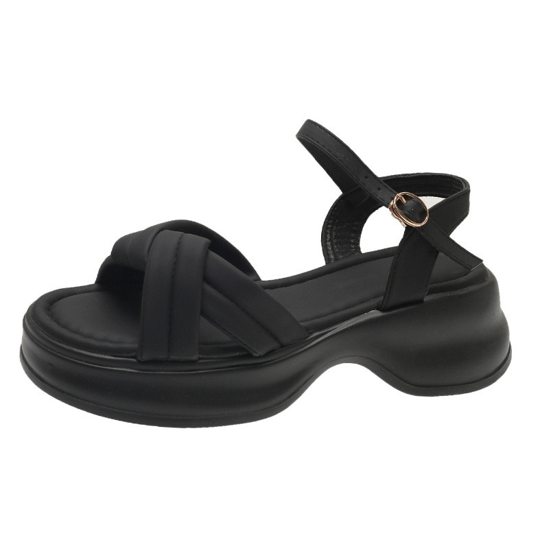 Madalad sandaalid, naiste nahk, läbipaistvad kontsad, ülikond, naiste beež, 2023. aasta suvine ümmargune varvas naiste kingad madala kontsaga mood, must plokk puukingad