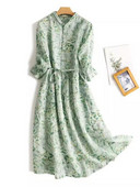 Γυναικεία Sundress 2024 Νέο Καλοκαιρινό floral print Maxi φόρεμα για πάρτι Casual Loose γιορτινά φορέματα παραλίας για γυναίκες Vestido Feminino