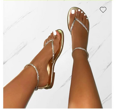 Új strassz dekorációval, lábujjhegyekkel, pántokkal, női csúszdákkal, kültéri, csúszásmentes strandszandálokkal, 2023 nyár, új női papucsok