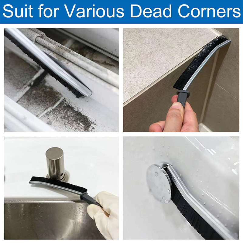 Tarpų valymo šepetys namų ruošos valymo įrankis Kietų šerių buitinis griovelis Patvarus automobilio aklinas kampinis plytelių jungtis dušo grindys virtuvė