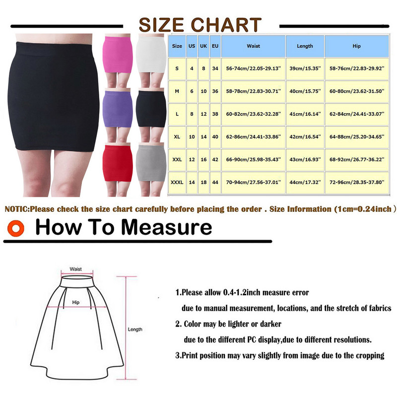 Egyszínű vékony csípőceruza szoknyák női vintage Bodycon szoknya Szexi rugalmas derékcsomag csípő mini szoknya ceruza szoknya Clubwear