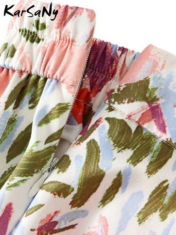 Σατέν καλοκαιρινές μίντι φούστες για γυναίκες 2024 Pink A Line Elegant Flower Σατέν φούστα Απομίμηση Μεταξωτές Γυναικείες εμπριμέ Floral φούστα καλοκαίρι