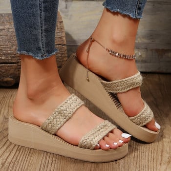 Παντόφλες Γυναικεία Πλατφόρμα Αθλητικά Casual Wedges Σανδάλια Γυναικεία Καλοκαιρινή μόδα Παπούτσια παραλίας