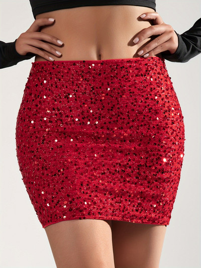 Litritega must mini Bodycon seelik, elegantne elastse vöökohaga õhuke seelik kevadeks ja suveks, naiste riided